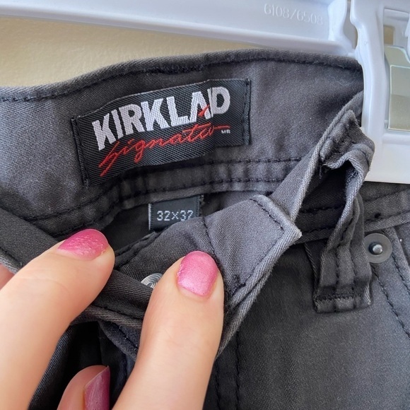 Kirkland Signature men's 5-pocket brushed cotton twill pant, bundle of 2 mens 32 - Picture 7 of 16